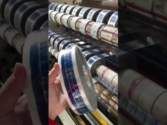 Прозрачная клеящая лента для упаковки целлюлозы