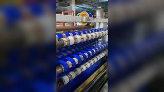 Темно-синяя защитная упаковка на индивидуальной ленте