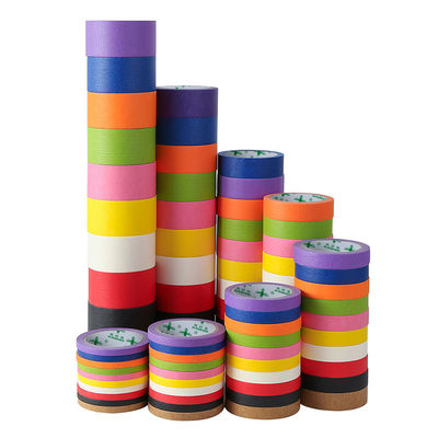 Хорошая цена. Художественная рельефная бумага цветная маскировочная лента толщина 140 микров онлайн