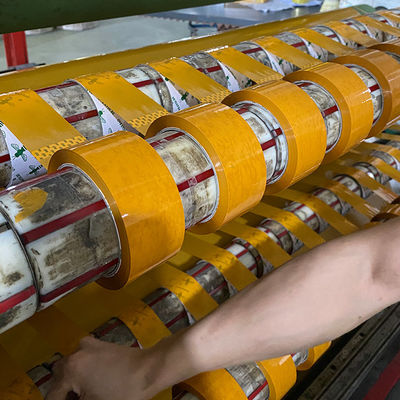 Бежевая лента для упаковки посылок BOPP с высокой клейкостью China Manufacturer