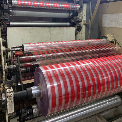 Напечатанные ленты Jumbo Roll 1,28*4000m Bopp Packing Tape Производство