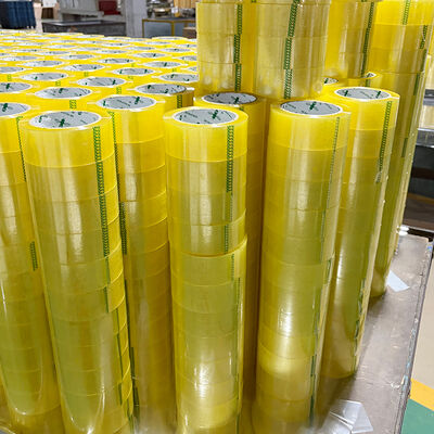 High Quality Transparent Yellowish Bopp Packing Tape Box Sealing